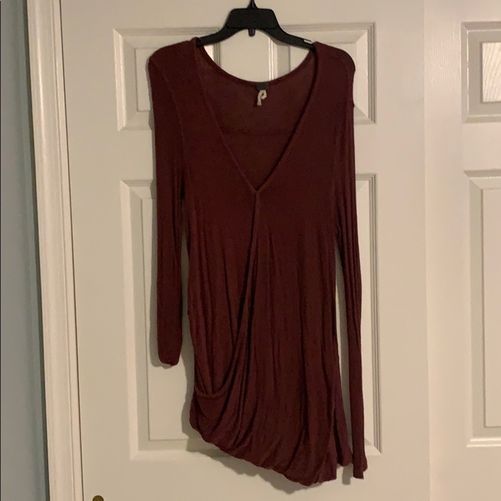 Free people tunic light sweater